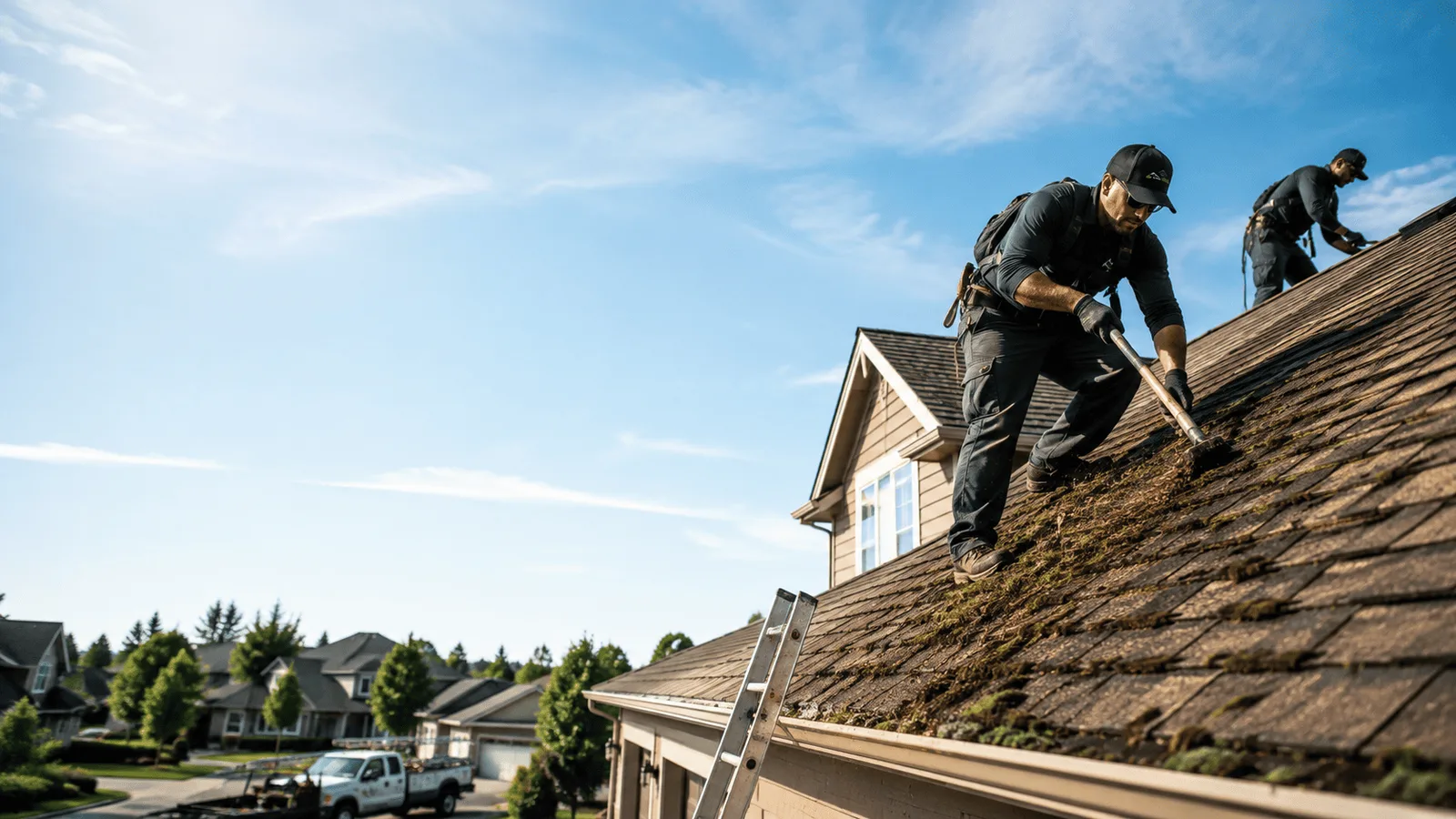 Roof Moss Removal in Dublin, CA near me